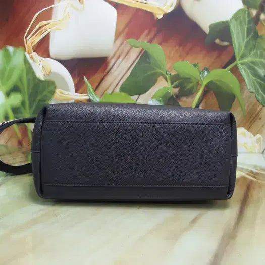 [BUNJANG] Jill by Jill Stuart Shoulder Bag - Black Faux Leather Tote / 구제토토 질 바이 질스튜어트 숄더백 정품 중고가방 명품 62404