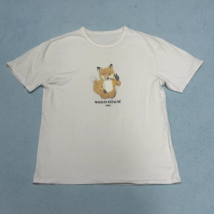 [SOLD OUT] 메종키츠네 95사이즈 정품 폭스 티셔츠
