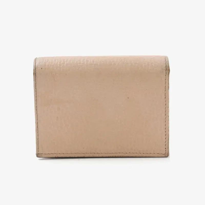 [BUNJANG] Gucci GG Marmont Bifold Wallet Beige Pink / (정품)구찌 456126 GG 마몬트 반지갑 가죽 베이지핑크