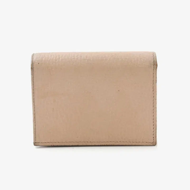 [BUNJANG] Gucci GG Marmont Bifold Wallet Beige Pink / (정품)구찌 456126 GG 마몬트 반지갑 가죽 베이지핑크