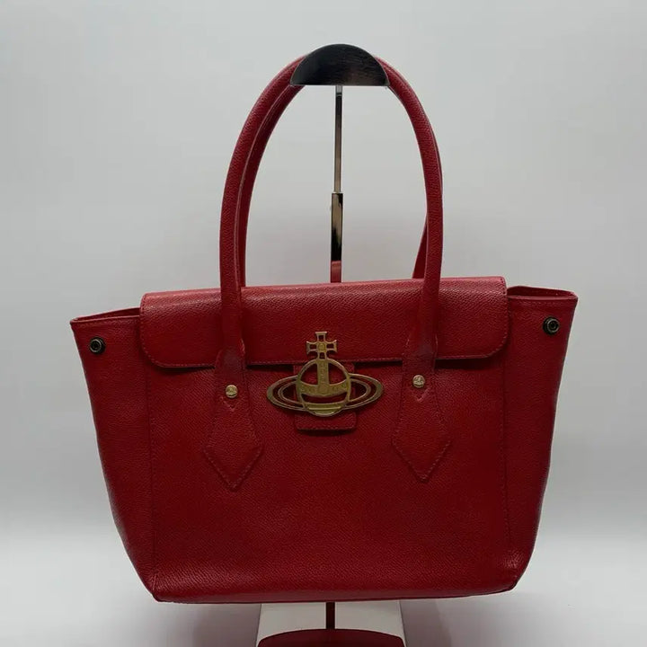 [BUNJANG] Vivienne Westwood Red Tote Bag / 267000447 비비안웨스트우드 레드 토트백