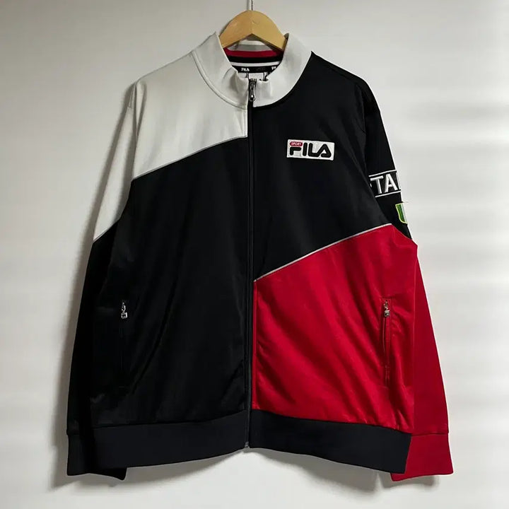 [BUNJANG] Fila Oversized Italian Jersey Track Top XL / 휠라 오버핏 이탈리아 져지 트랙탑 XL