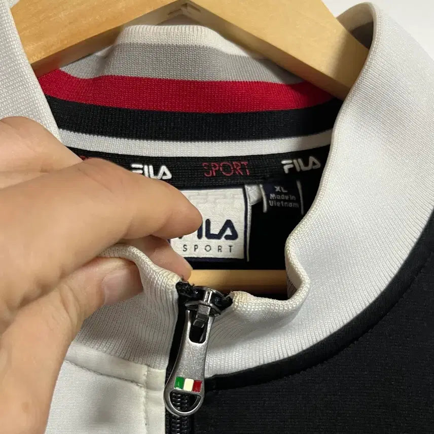 [BUNJANG] Fila Oversized Italian Jersey Track Top XL / 휠라 오버핏 이탈리아 져지 트랙탑 XL