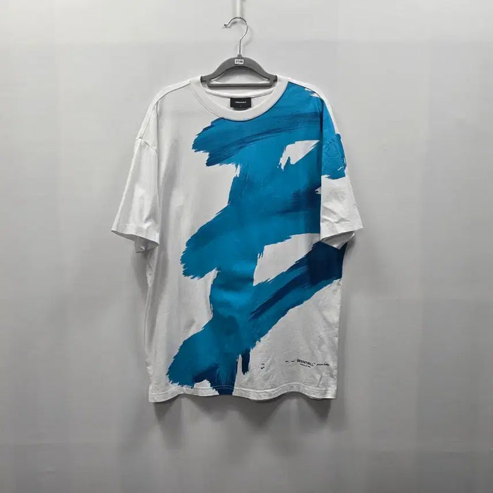[BUNJANG] 0199 New Painting Oversized T-shirt / 0199 뉴 페인팅 오버핏 반팔티셔츠 L