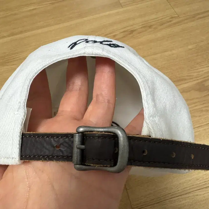 [BUNJANG] Polo Ralph Lauren Appliqué Twill Ball Cap White / 폴로 랄프로렌 아플리케 트윌 볼캡 화이트