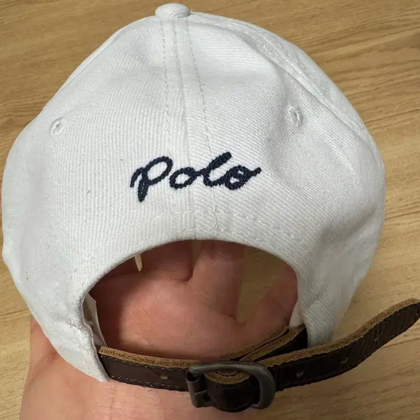 [BUNJANG] Polo Ralph Lauren Appliqué Twill Ball Cap White / 폴로 랄프로렌 아플리케 트윌 볼캡 화이트