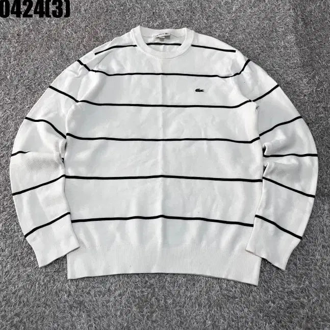 [BUNJANG] Lacoste Knit Sweater (Size L) / 라코스테 니트 L 실측 95