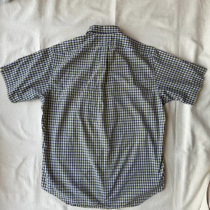 [SOLD OUT] 폴로 랄프로렌 블레이크 체크 반팔 셔츠 L