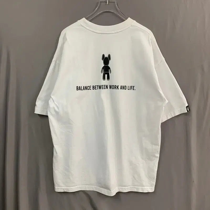 [BUNJANG] Life Work Radok Printed Oversized T-shirt / M 라이프워크 라독 프린팅 오버핏 반팔티