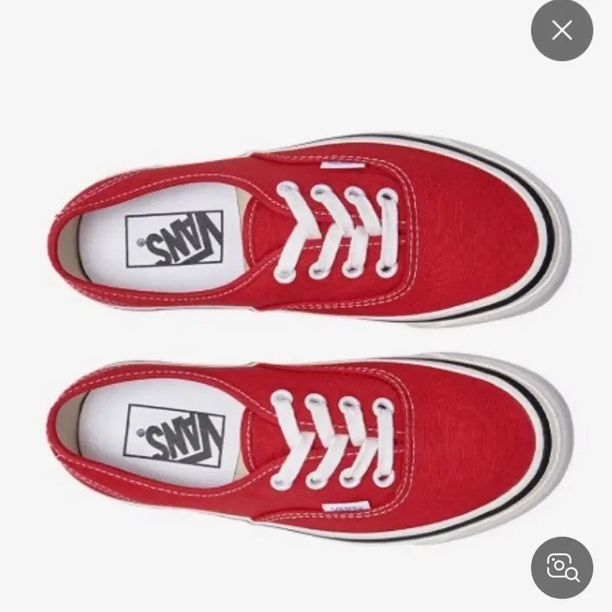 [BUNJANG] Vans Anaheim Red Sneakers / 반스 애너하임 빨강