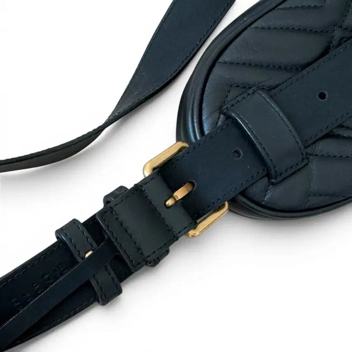 [BUNJANG] Gucci Marmont Matelassé Belt Bag / 구찌 마몬트 마틀라세 벨트백