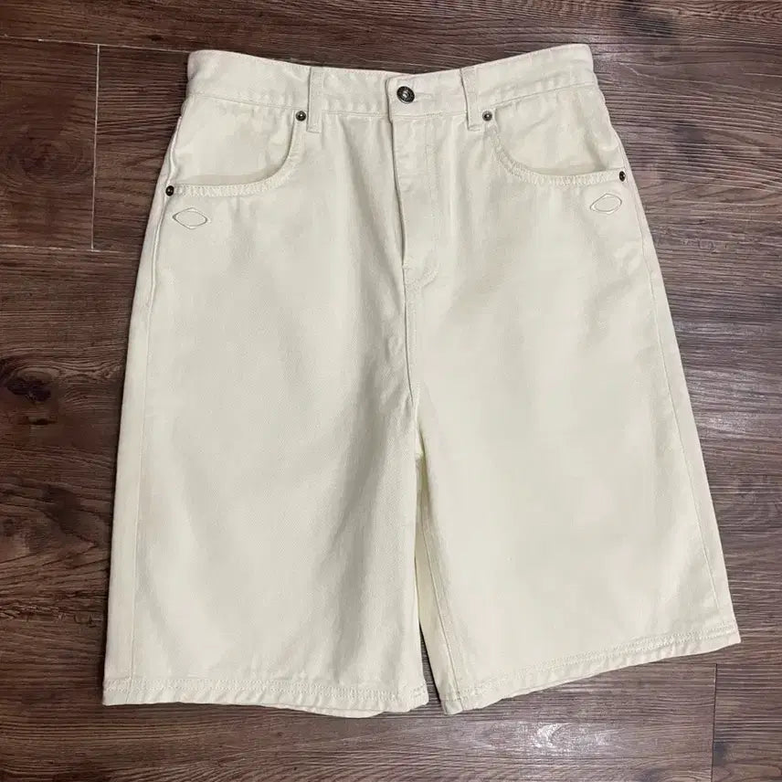[BUNJANG] MSCHF Bermuda Pants Cream / 미스치프 버뮤다 팬츠 크림