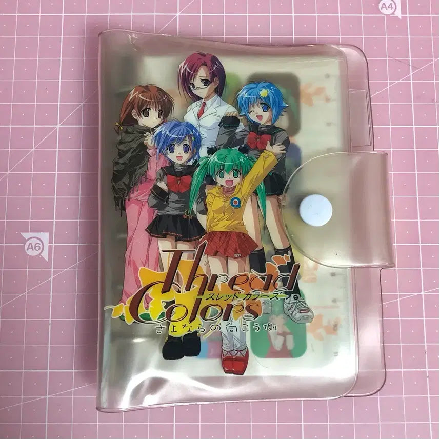 [BUNJANG] Thread Colors Classic Animation 6-Ring Binder / Thread Colors 고전 애니 6공 다이어리