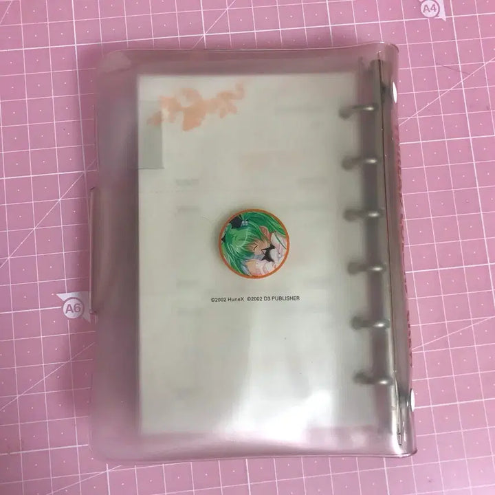 [BUNJANG] Thread Colors Classic Animation 6-Ring Binder / Thread Colors 고전 애니 6공 다이어리