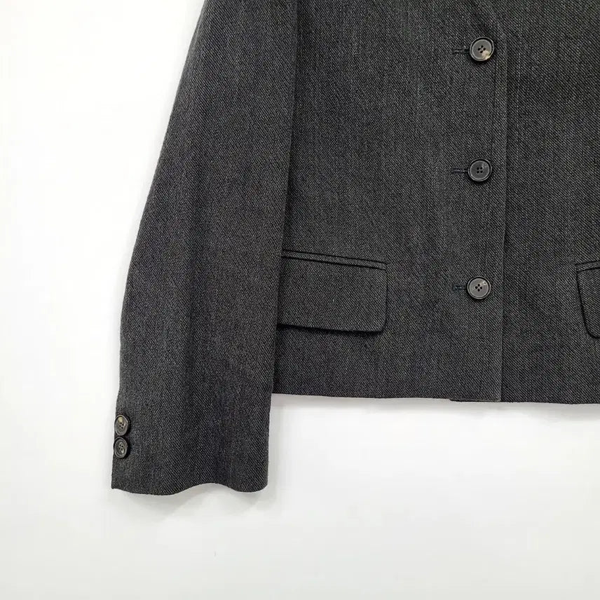 [BUNJANG] LYRIQUE Alice Short Collarless Jacket / LYRIQUE 리리끄 노카라 숏 자켓/새상품/55/앨리스/1098