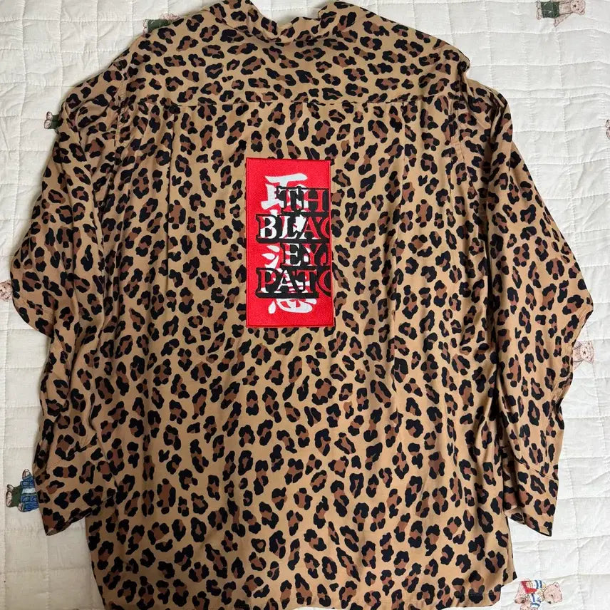 [BUNJANG] Wacko Maria x BlackEyePatch Leopard Long Sleeve Shirt / [M] 와코마리아x블랙아이패치 레오파드 롱슬리브 셔츠
