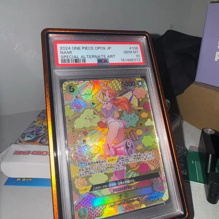 [BUNJANG] One Piece Card Nami OP09 SP Special PSA 10 Card / 원피스카드 나미 op09  sp 스페셜  psa10