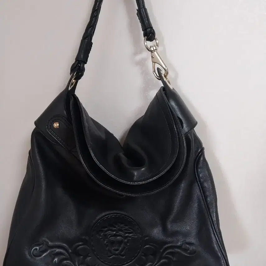 [BUNJANG] Versace Medusa Leather Shoulder Bag / Versace 메두사 레더 숄더백 정품