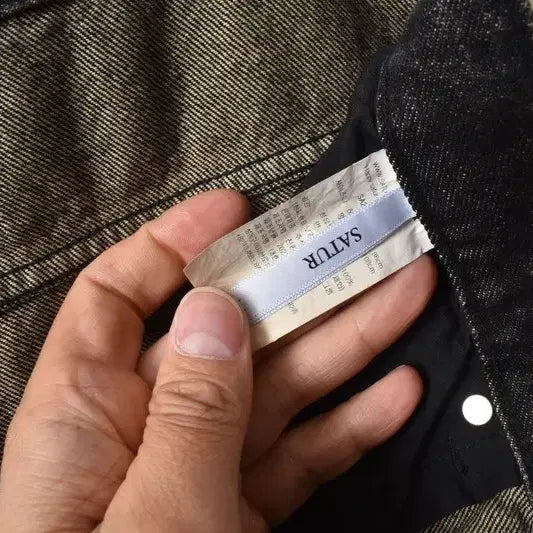 [BUNJANG] SATUR M0366 Wide Denim Jeans / 세터 와이드 청바지 L M0366