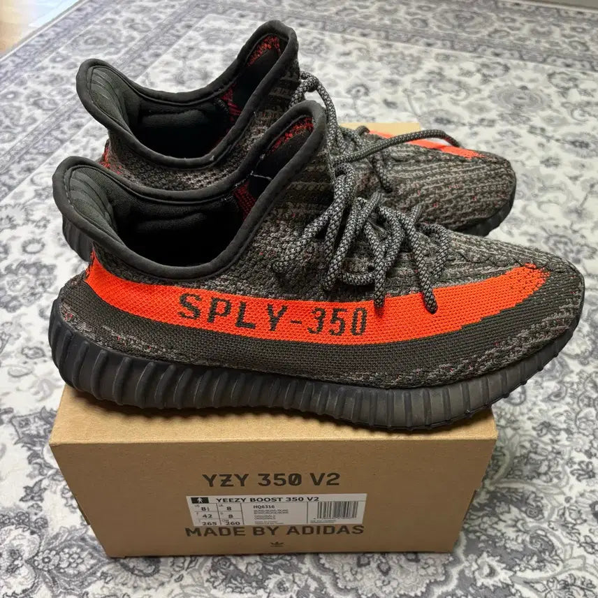 [SOLD OUT] 아디다스 이지부스트 350 V2 벨루가 260