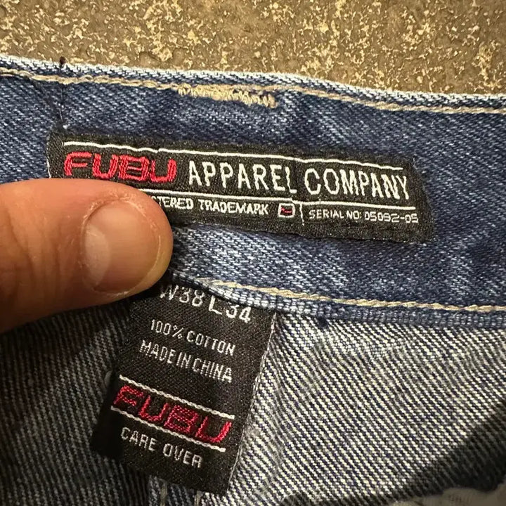 [BUNJANG] Fubu Denim Pants / 빈티지 00s fubu 데님 팬츠