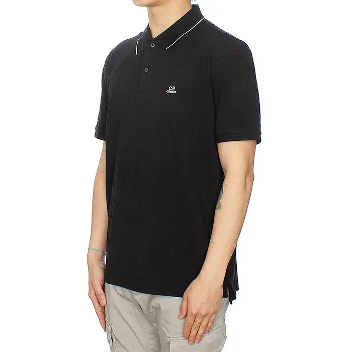 [BUNJANG] CP Company PK Polo Short Sleeve T-Shirt / CP컴퍼니 26SS PK 폴로 반팔 카라 티셔츠 RCCMPL722A