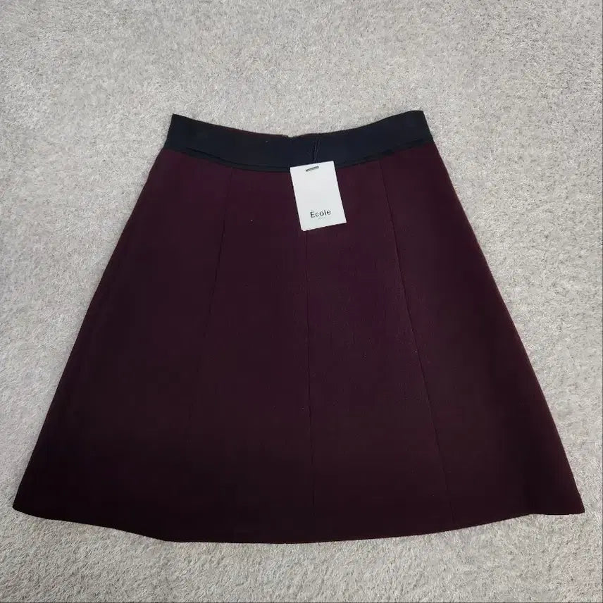 [BUNJANG] Ecole A-Line Skirt / [새상품] 백화점브랜드 Ecole A라인 스커트 55~66