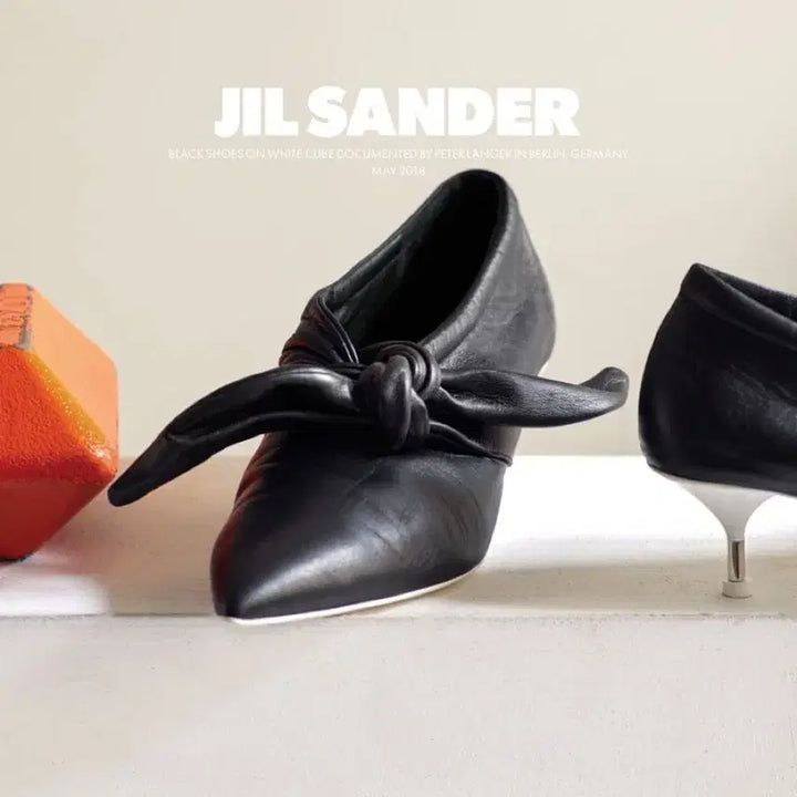 [BUNJANG] Jil Sander Padded Ribbon Pumps / Jil sander 질샌더 패딩 리본 펌프스