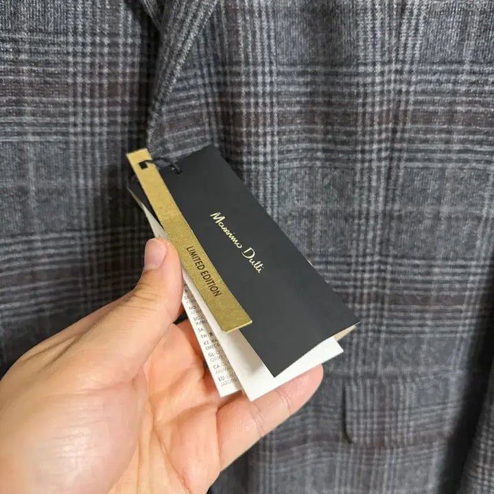 [BUNJANG] Massimo Dutti Limited Edition Italian Check Suit / 마시모두띠 리미디드에디션 FINEST 이탈리안 체크 수트 54(105)