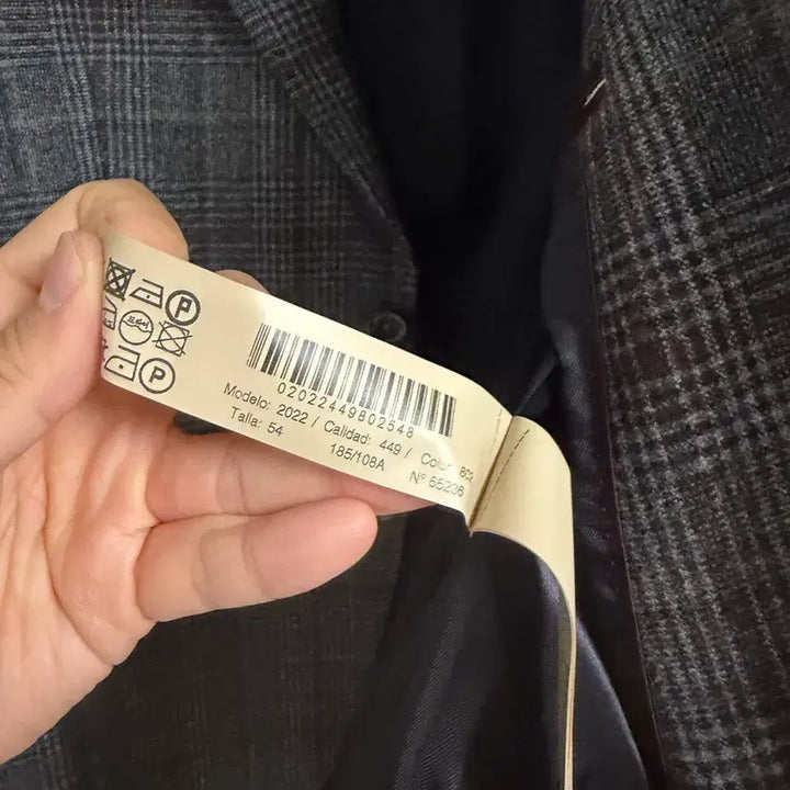 [BUNJANG] Massimo Dutti Limited Edition Italian Check Suit / 마시모두띠 리미디드에디션 FINEST 이탈리안 체크 수트 54(105)