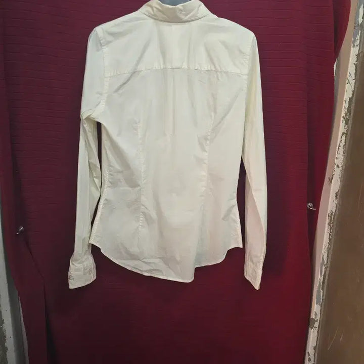 [BUNJANG] Burberry Ivory Long Sleeve Shirt / 버버리 아이보리 긴팔 셔츠