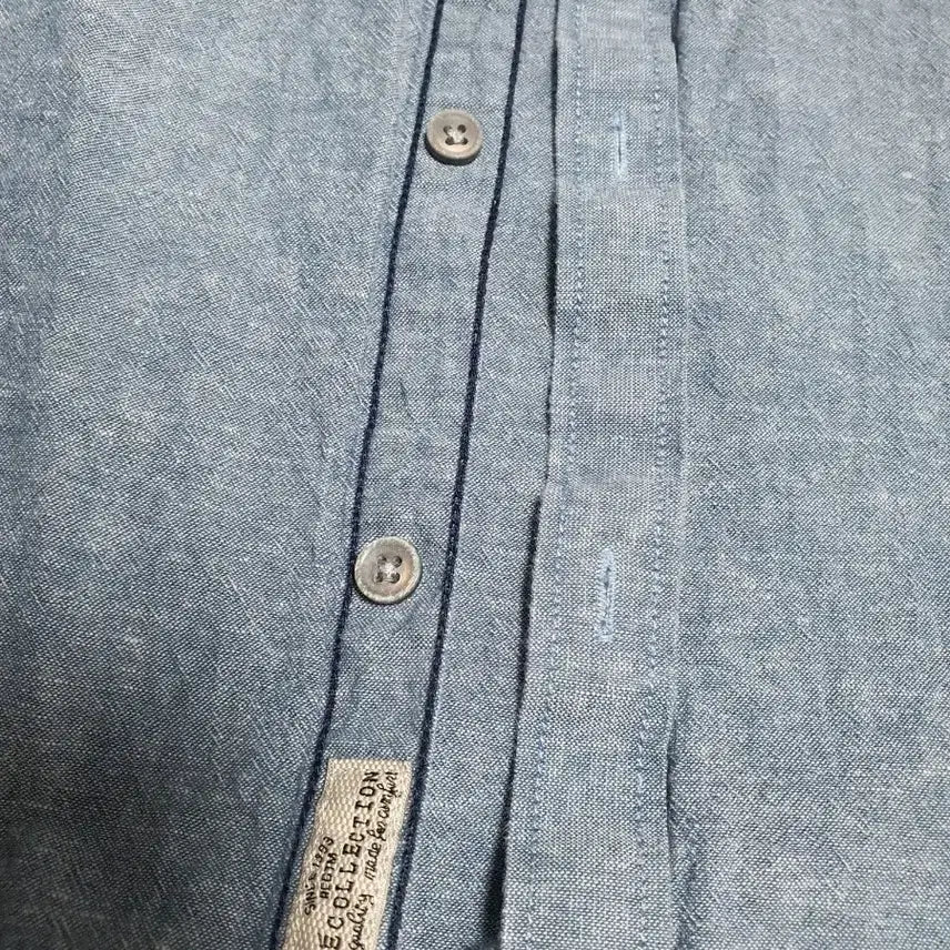 [BUNJANG] ROPE MAN China Collar Shirt (L) / (봄여름가을용)ROPE MAN 차이나 카라 셔츠 L 95-100사이즈