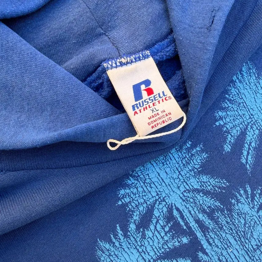 [BUNJANG] Russell UCSD Blue Hoodie / 러셀 UCSD 블루 후드티