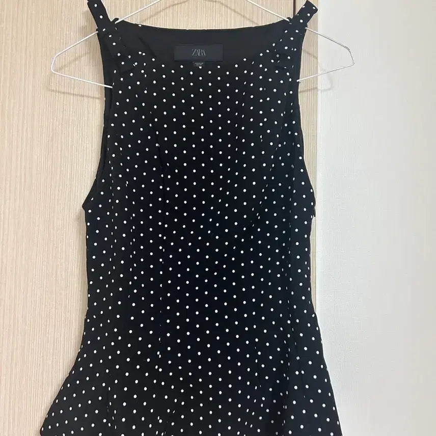 [BUNJANG] ZARA Dot Bustier Top / ZARA 자라 땡땡이 탑 뷔스티에