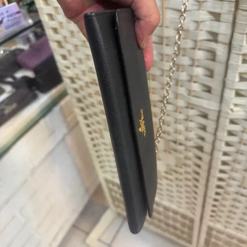 [BUNJANG] Prada Saffiano Chain Crossbody Bag / 정품 프라다 사피아노 체인 크로스백 팝니다
