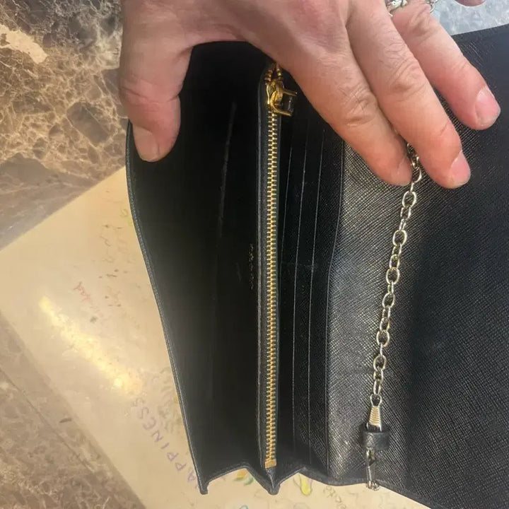 [BUNJANG] Prada Saffiano Chain Crossbody Bag / 정품 프라다 사피아노 체인 크로스백 팝니다