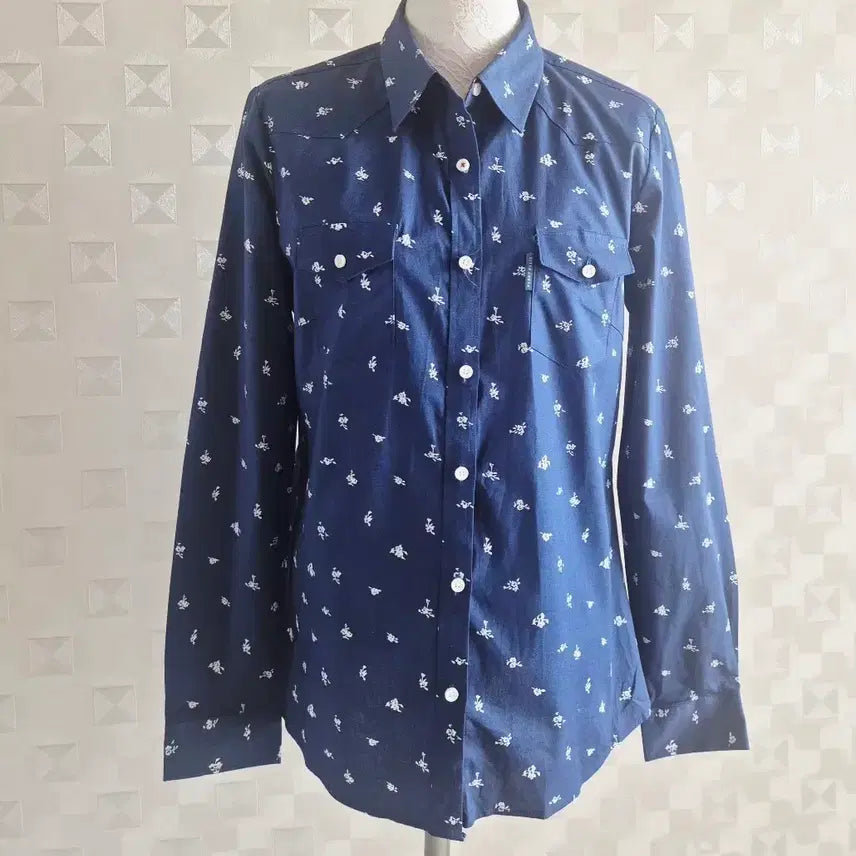 [BUNJANG] Pellyellis Collar Neck Blouse / 팰리엘리스/카라넥남방/66