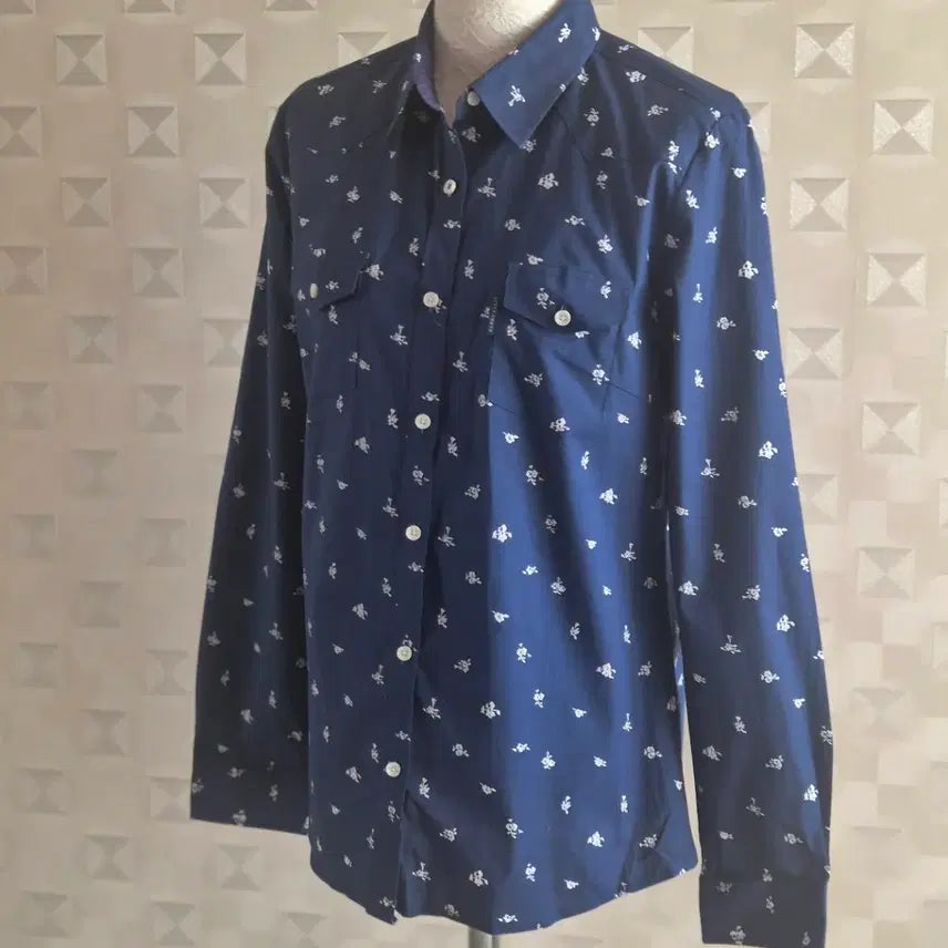 [BUNJANG] Pellyellis Collar Neck Blouse / 팰리엘리스/카라넥남방/66