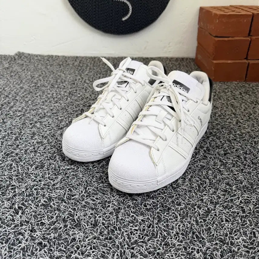 [BUNJANG] Adidas Superstar Parley White Sneakers / 아디다스 슈퍼스타 화이트 운동화