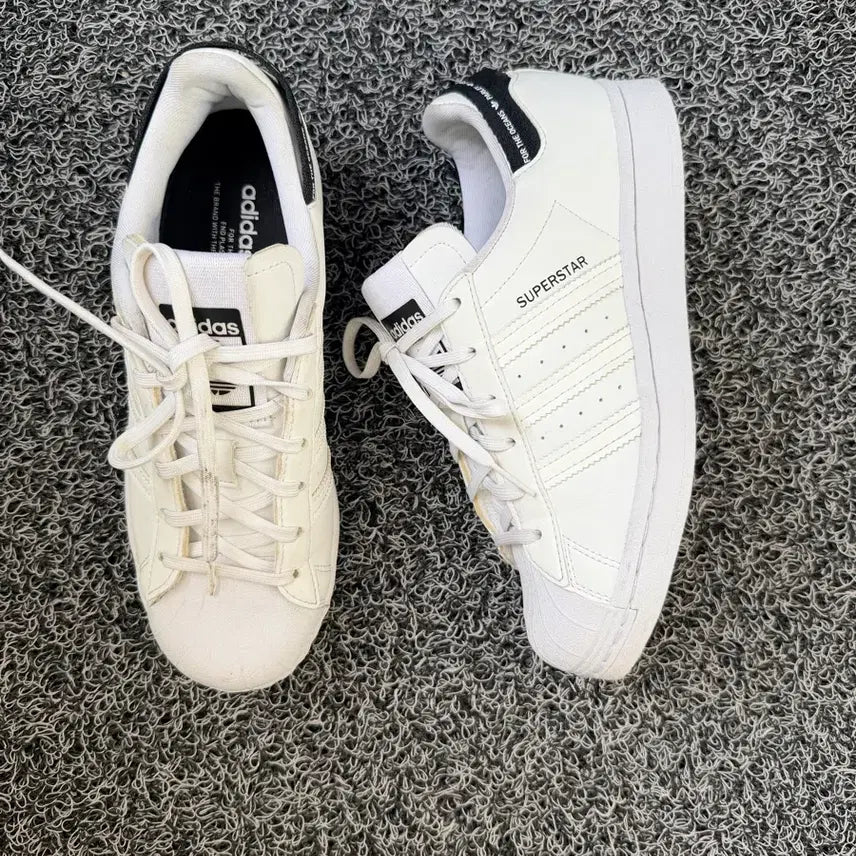 [BUNJANG] Adidas Superstar Parley White Sneakers / 아디다스 슈퍼스타 화이트 운동화