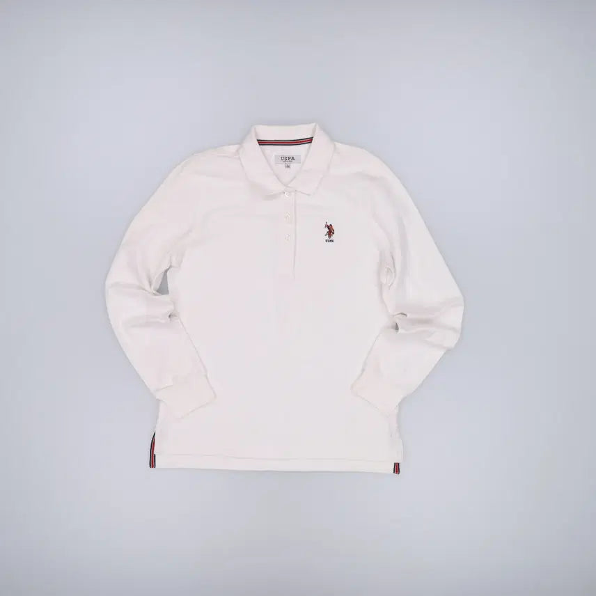 [BUNJANG] US Polo Long Sleeve Polo Shirt / L US폴로 긴팔 카라티 0424H1