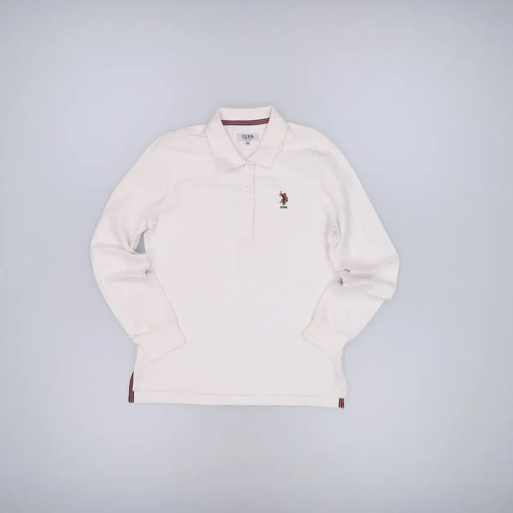 [BUNJANG] US Polo Long Sleeve Polo Shirt / L US폴로 긴팔 카라티 0424H1