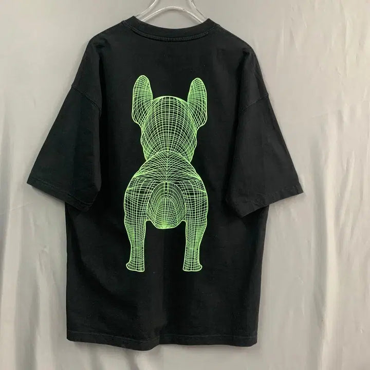 [SOLD OUT] L 라이프워크 빅 라독 로고 프린팅 오버핏 반팔티