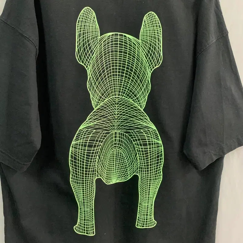 [SOLD OUT] L 라이프워크 빅 라독 로고 프린팅 오버핏 반팔티