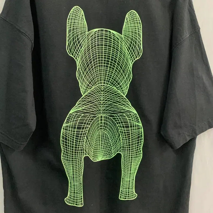 [SOLD OUT] L 라이프워크 빅 라독 로고 프린팅 오버핏 반팔티