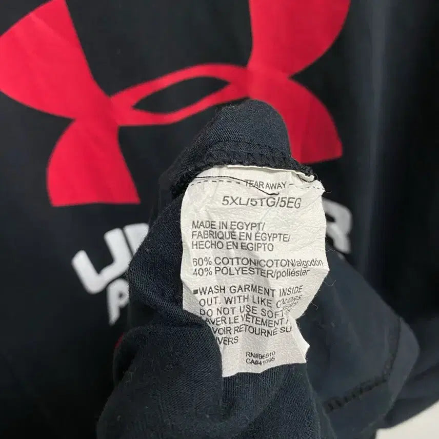 [BUNJANG] Under Armour Running Round Short Sleeve T-Shirt 5XL / 언더아머 러닝 라운드 반팔티 5XL
