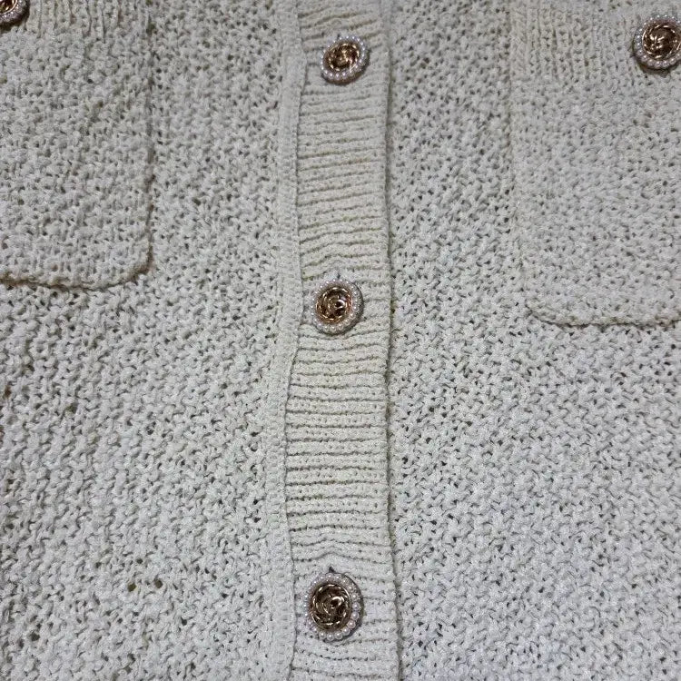 [BUNJANG] RENEEVON Pearl Button Cardigan / 레니본 RENEEVON 23 진주 단추 가디건