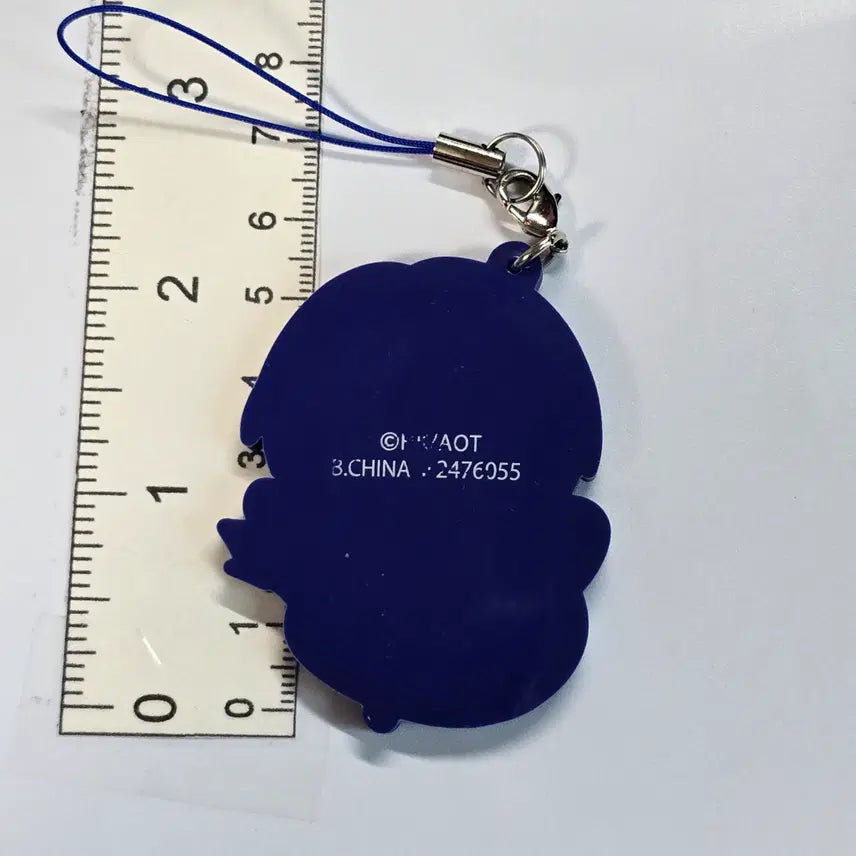 [BUNJANG] Attack on Titan Levi Ackerman Rubber Mascot Keyring / 진격의 거인 리바이 아커만 러버 마스코트 열쇠고리 키링 키홀더 참 스트랩