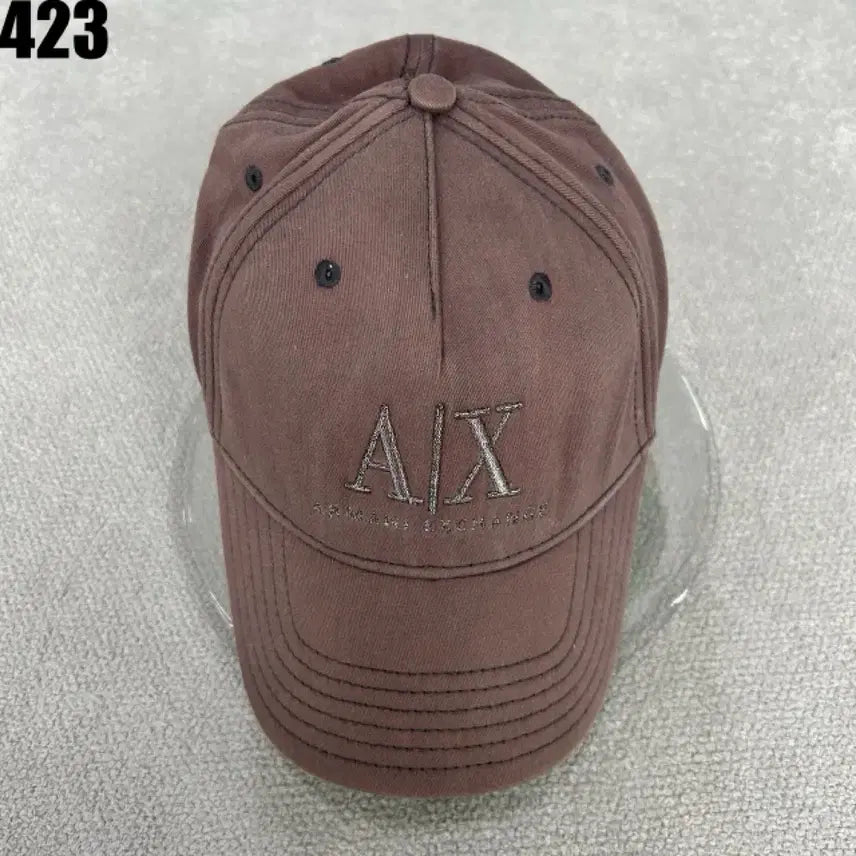 [BUNJANG] Armani Exchange Brown Ball Cap / 알마니 익스체인지 브라운 볼캡 모자