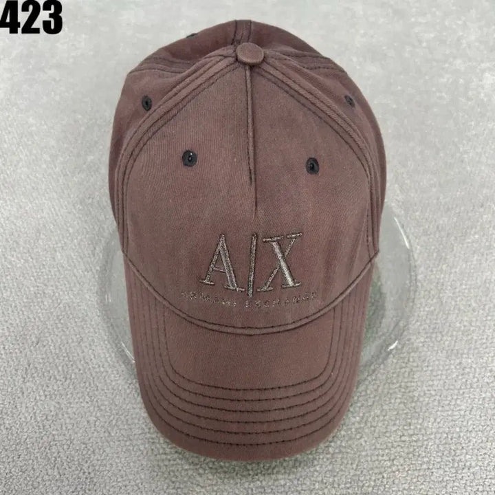 [BUNJANG] Armani Exchange Brown Ball Cap / 알마니 익스체인지 브라운 볼캡 모자